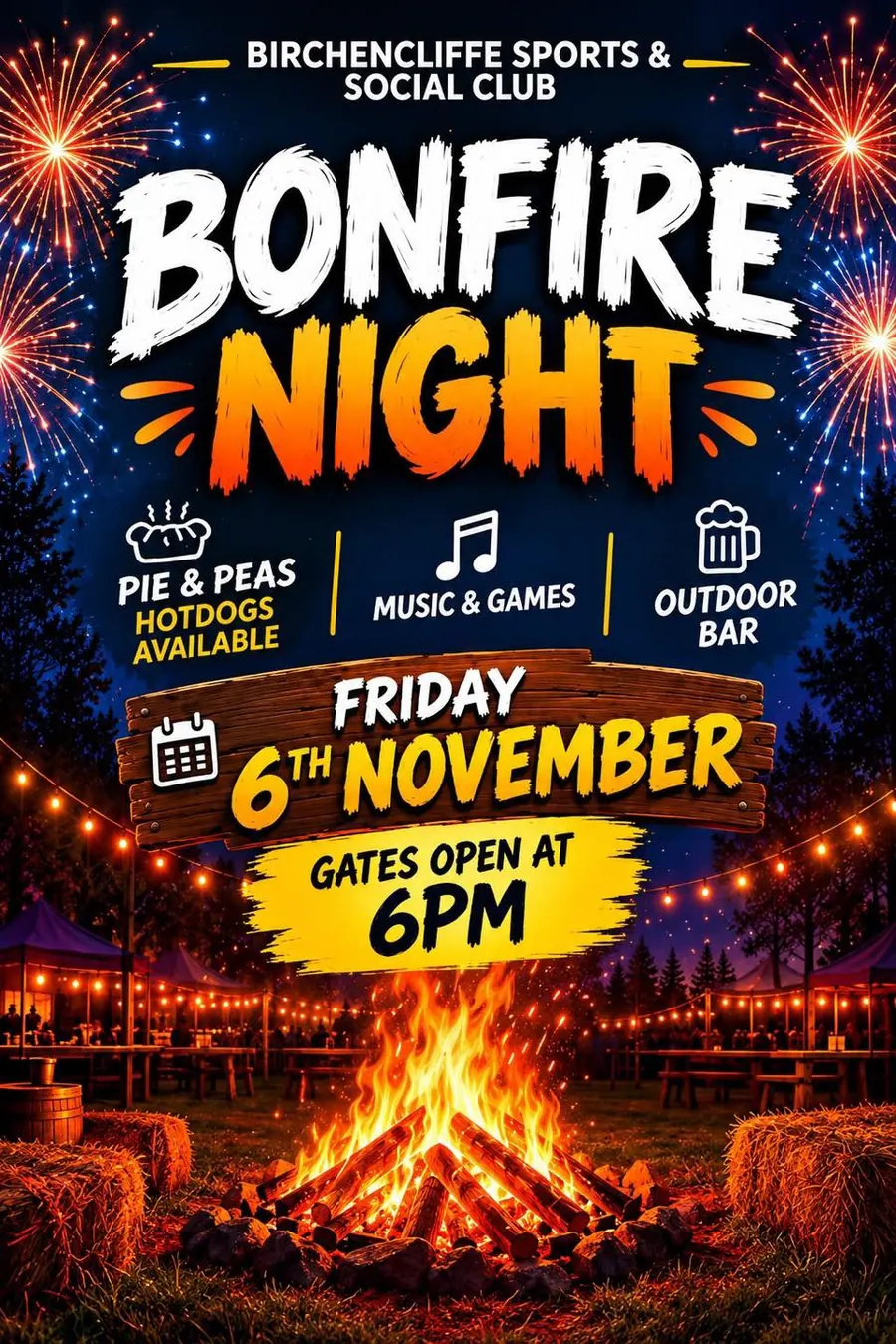 Bonfire Night poster